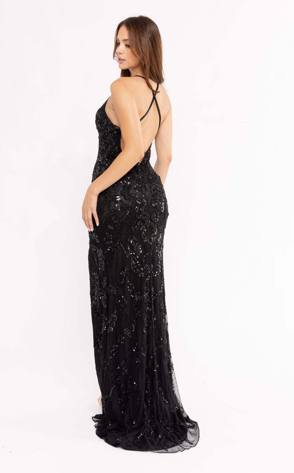 Exquisite Primavera Couture 3950 Dress detail view - VOLAKK