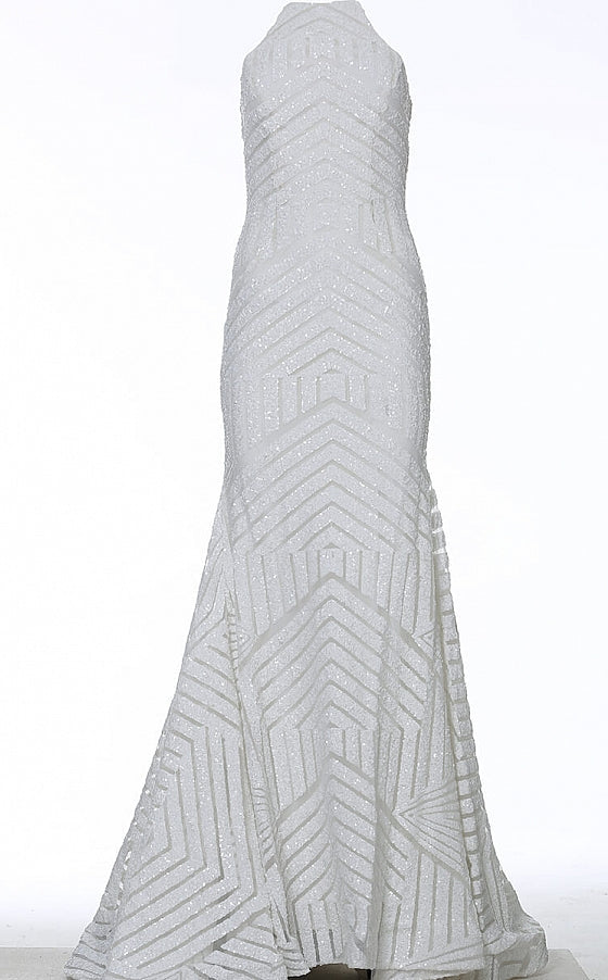 Exquisite Jovani 4132BG Dress detail view - VOLAKK