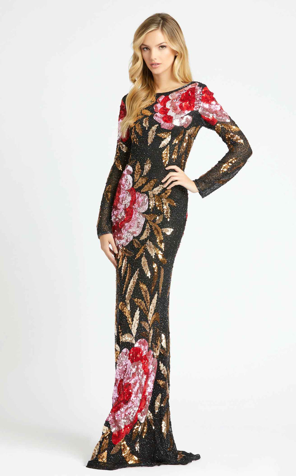 Exquisite Mac Duggal 4566 Dress detail view - VOLAKK