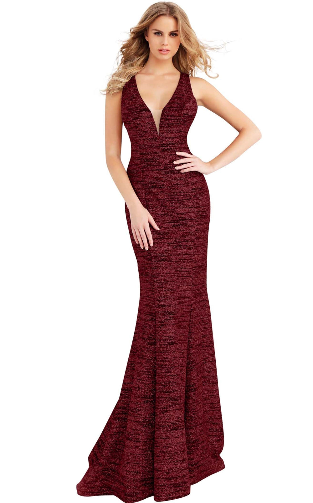 Exquisite Jovani 45811BG Dress detail view - VOLAKK
