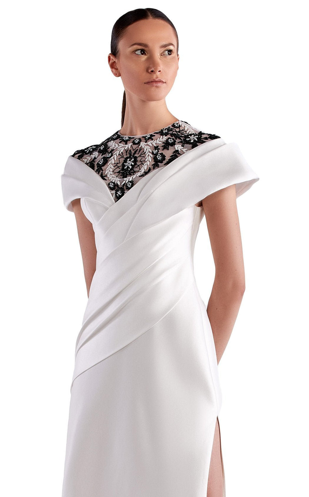 Edward Arsouni Couture SS0479 Dress details - VOLAKK