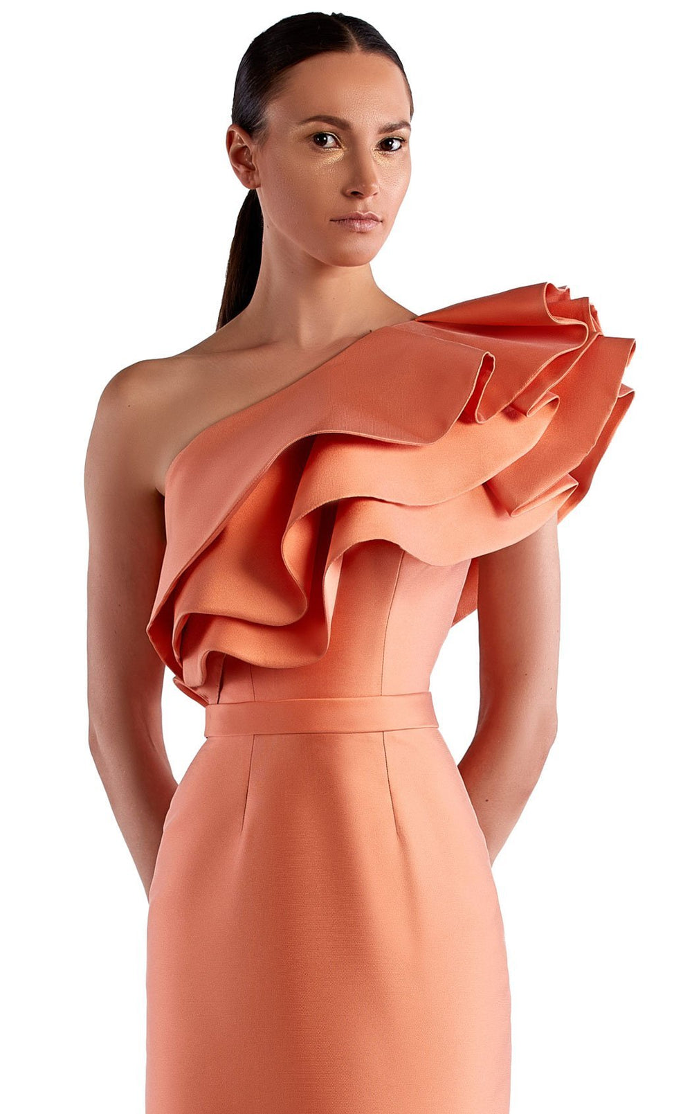 Edward Arsouni Couture SS0481 Dress details - VOLAKK