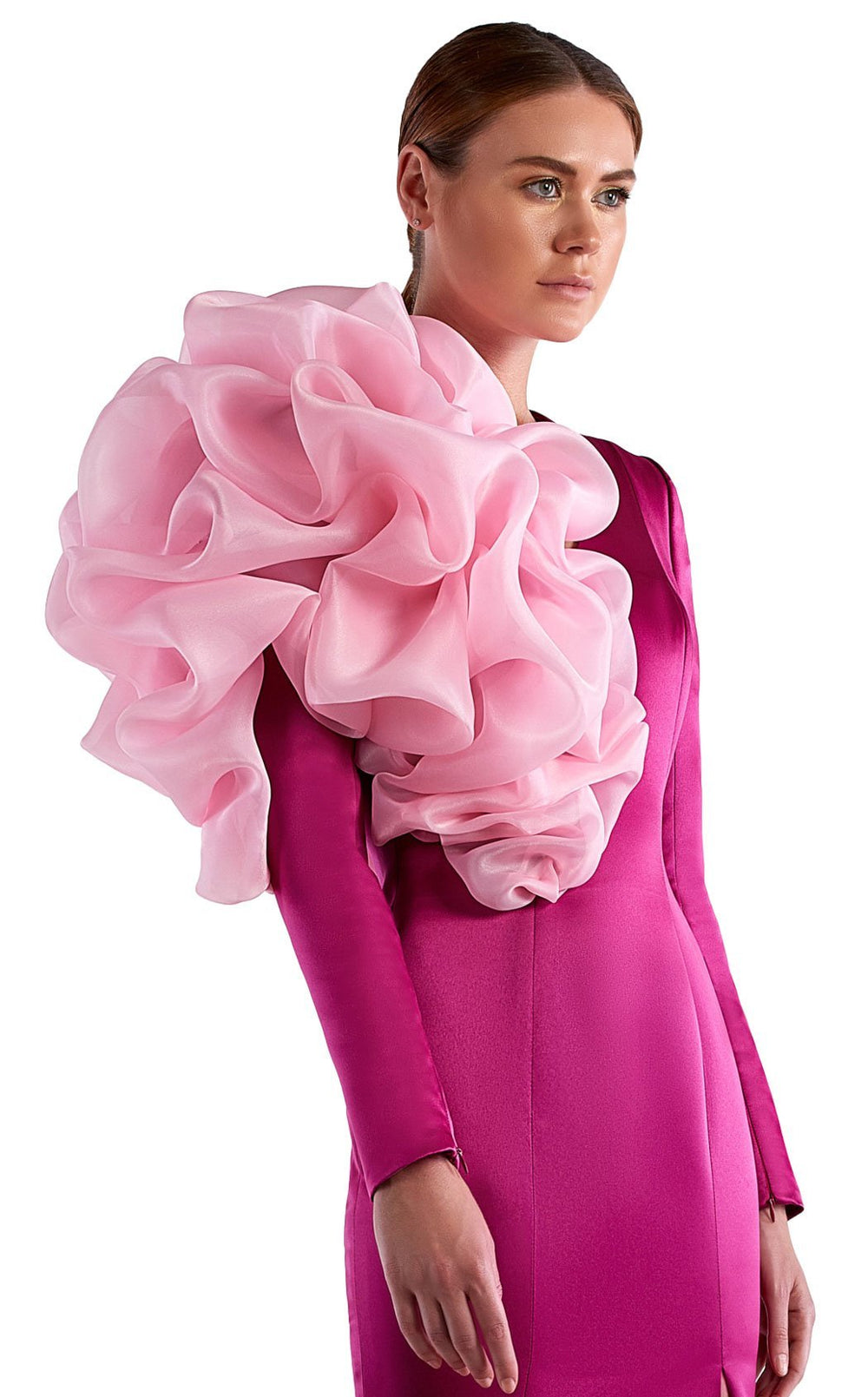 Edward Arsouni Couture SS0514 Dress details - VOLAKK