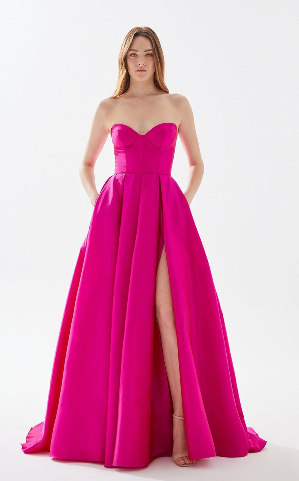 Tarik Ediz 52022 Dress details - VOLAKK