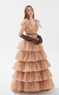 Tarik Ediz 52035 Dress view 3