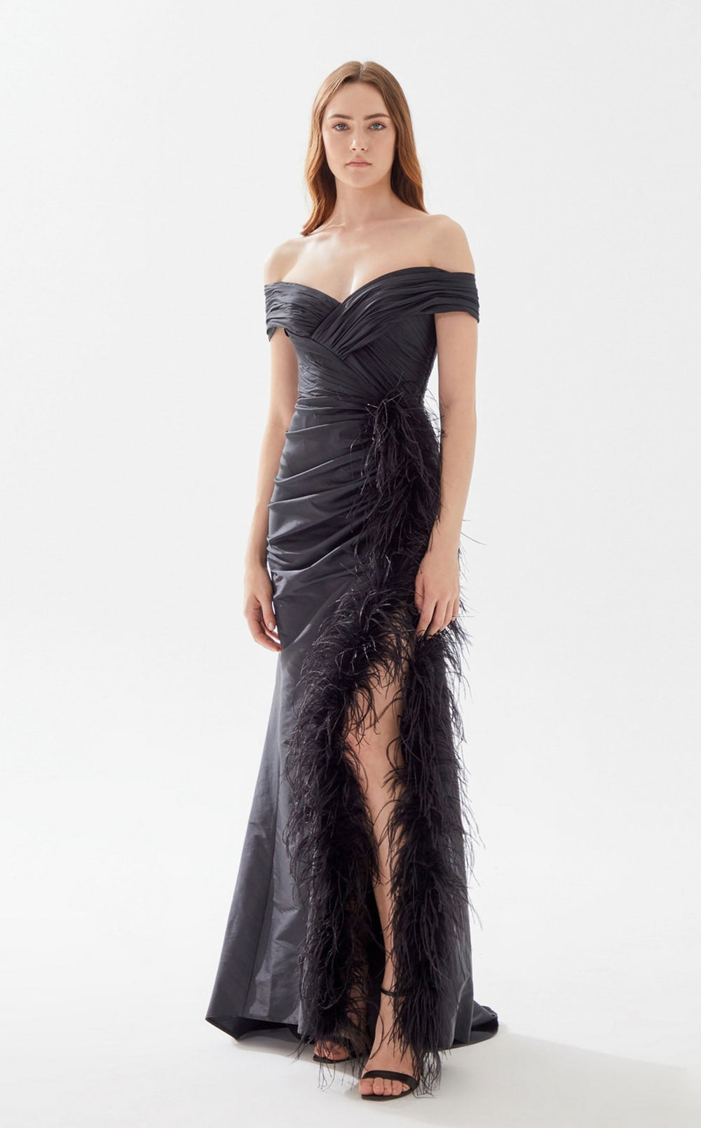 Exquisite Tarik Ediz 52112 Dress detail view - VOLAKK