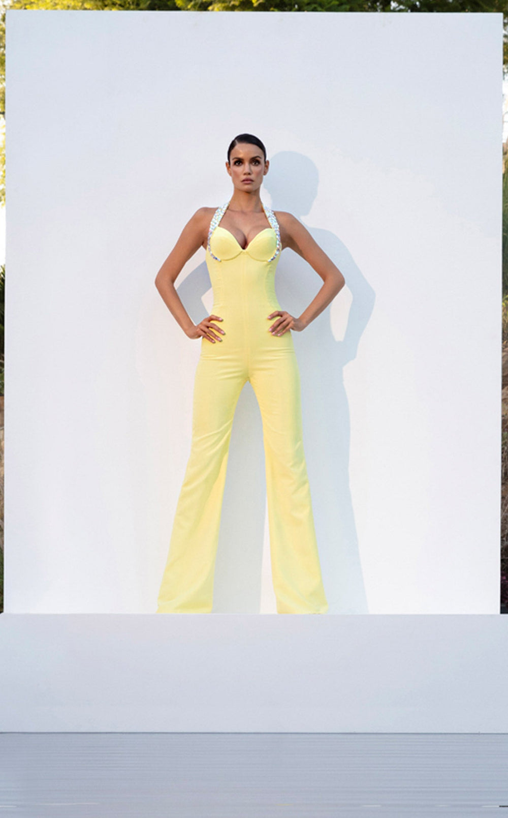Exquisite Jean Louis Sabaji 600340 Jumpsuit detail view - VOLAKK