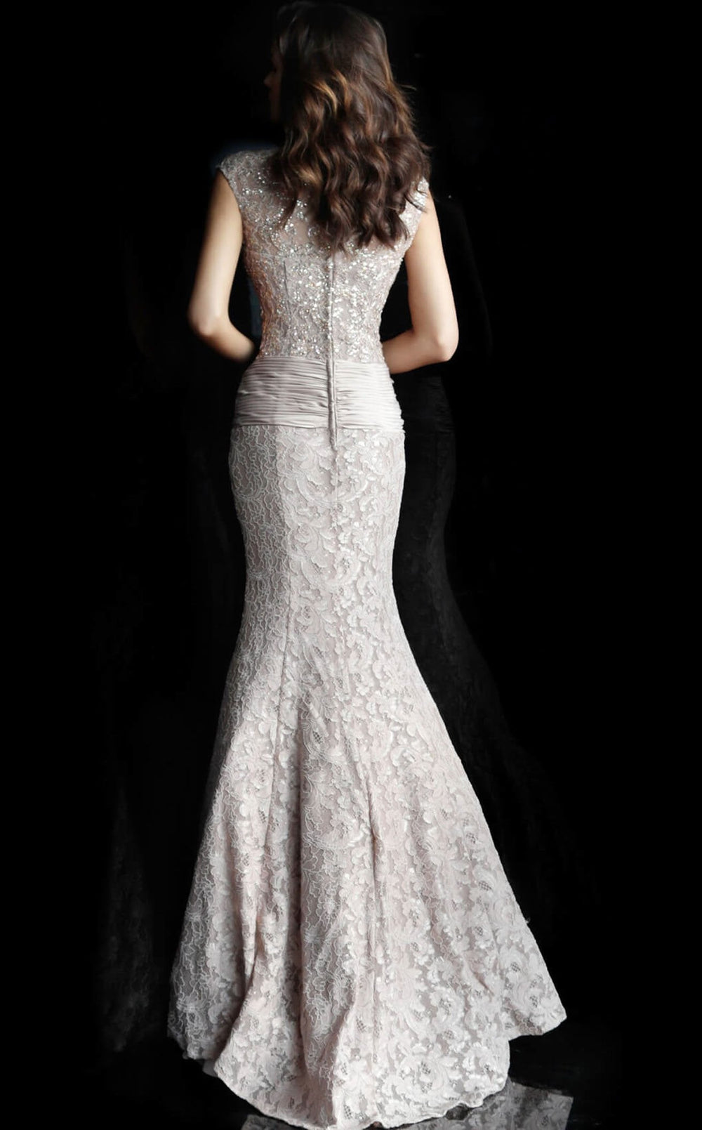 Exquisite Jovani 61232bg Dress detail view - VOLAKK