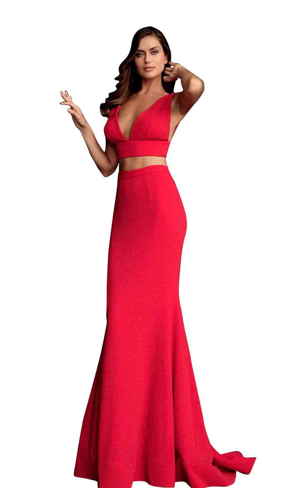Exquisite Jovani 64857 Dress detail view - VOLAKK