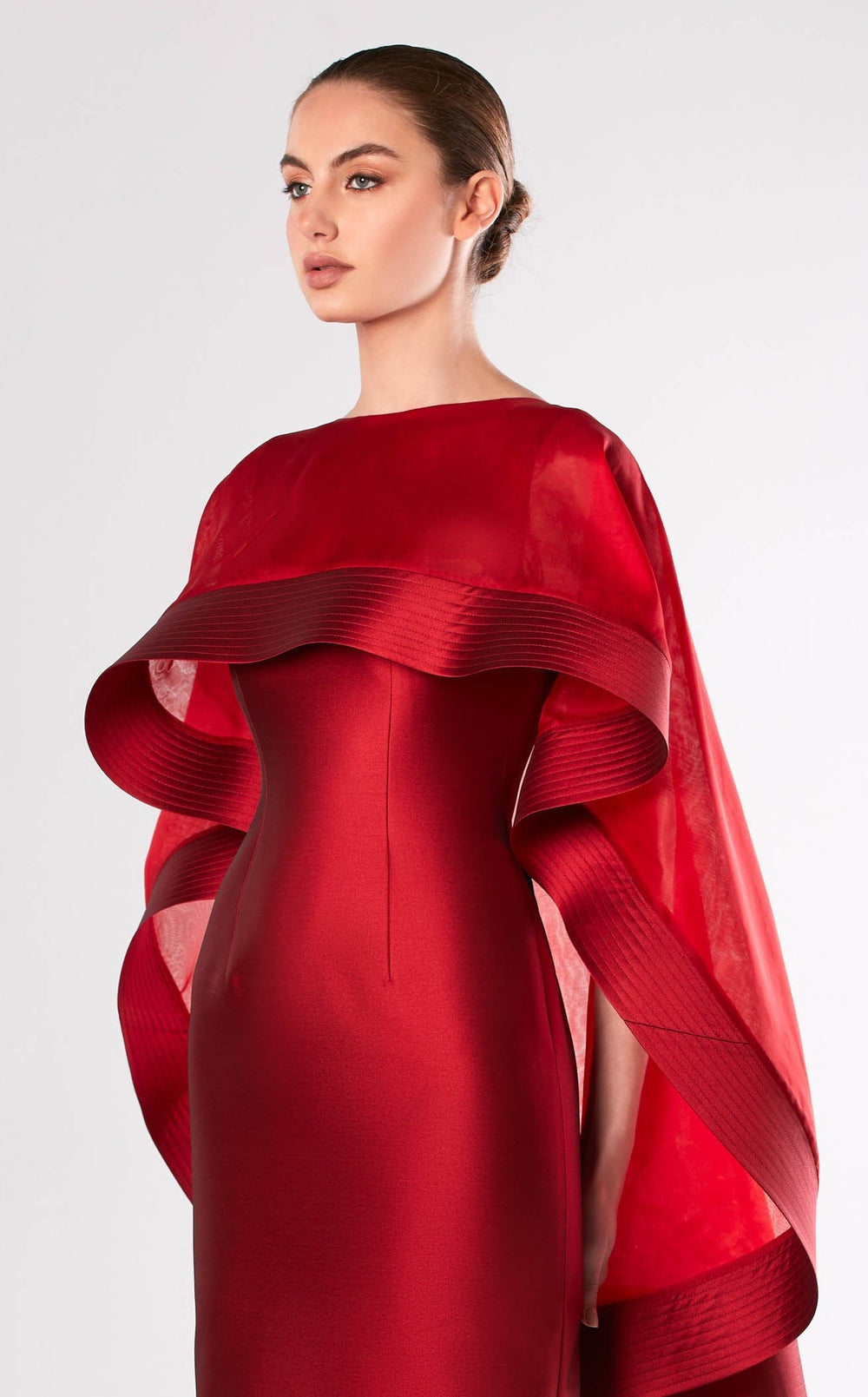 Edward Arsouni Couture FW652 Dress details - VOLAKK
