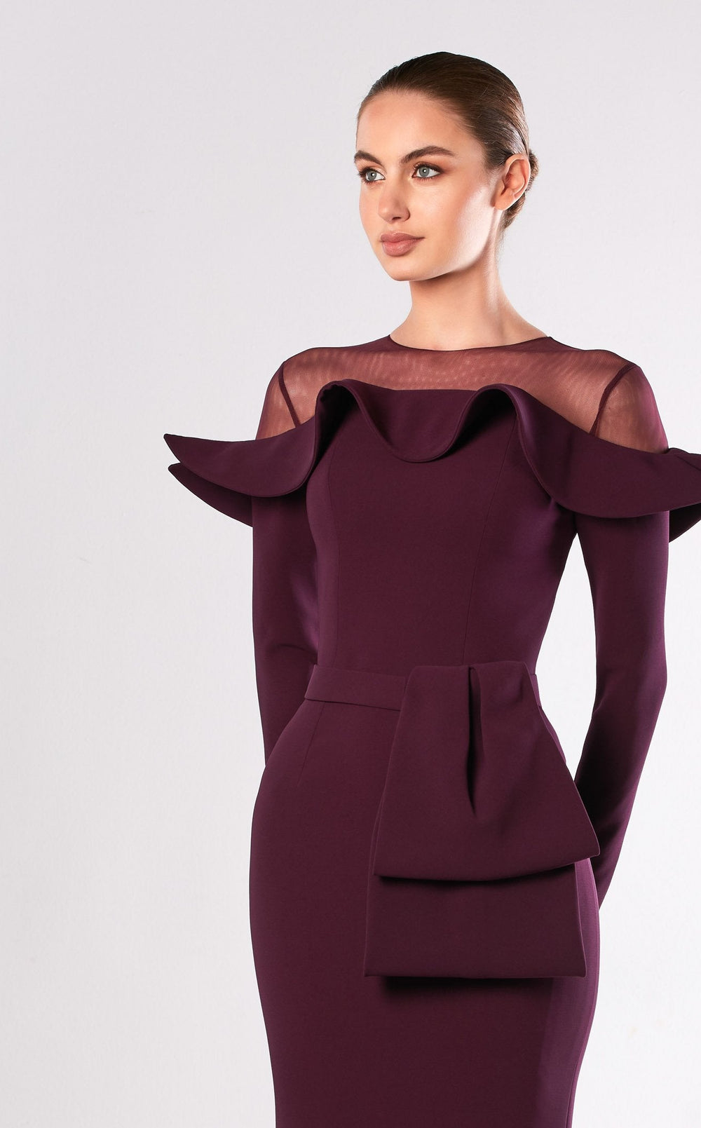 Edward Arsouni Couture FW661 Dress details - VOLAKK