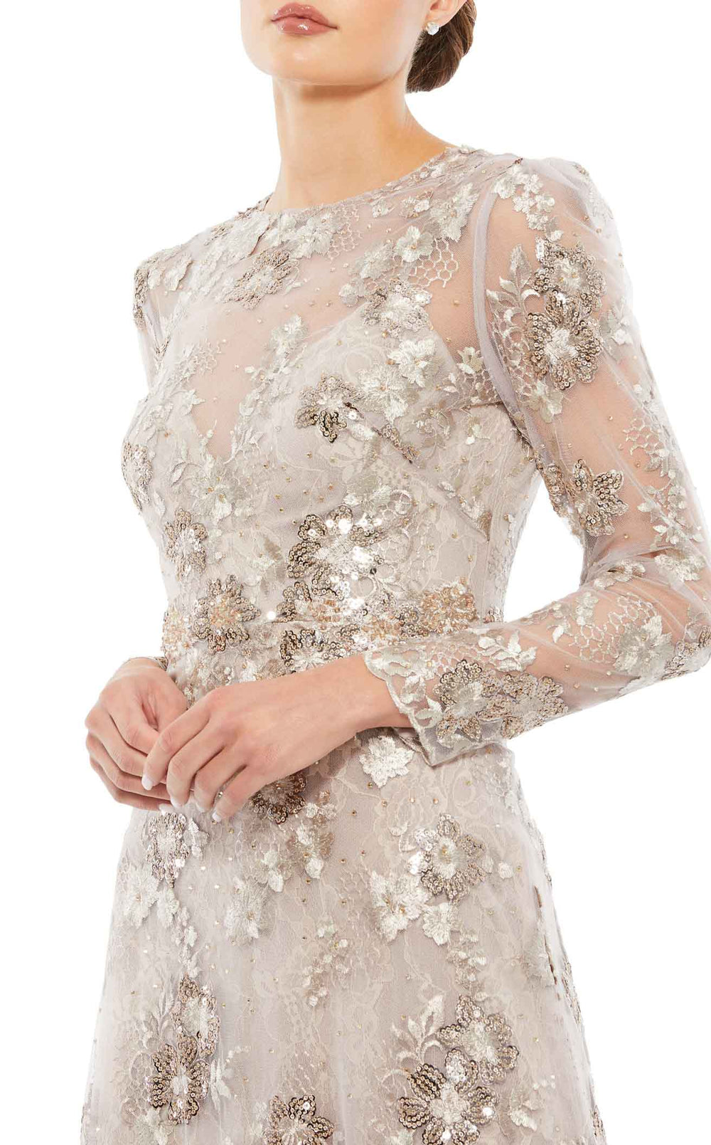 Exquisite Mac Duggal 67875 Dress detail view - VOLAKK