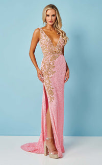 Rachel Allan 70456 Dress view 1