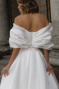 Wedding Dress Acerola with Leg Slit view 13