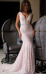 Exquisite Jovani 22917 Dress detail view - VOLAKK