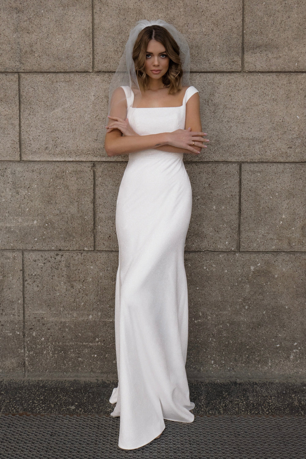 Wedding Dress Jessica Glitter - VOLAKK