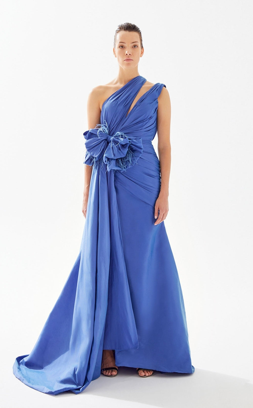 Exquisite Tarik Ediz 98219 Dress detail view - VOLAKK
