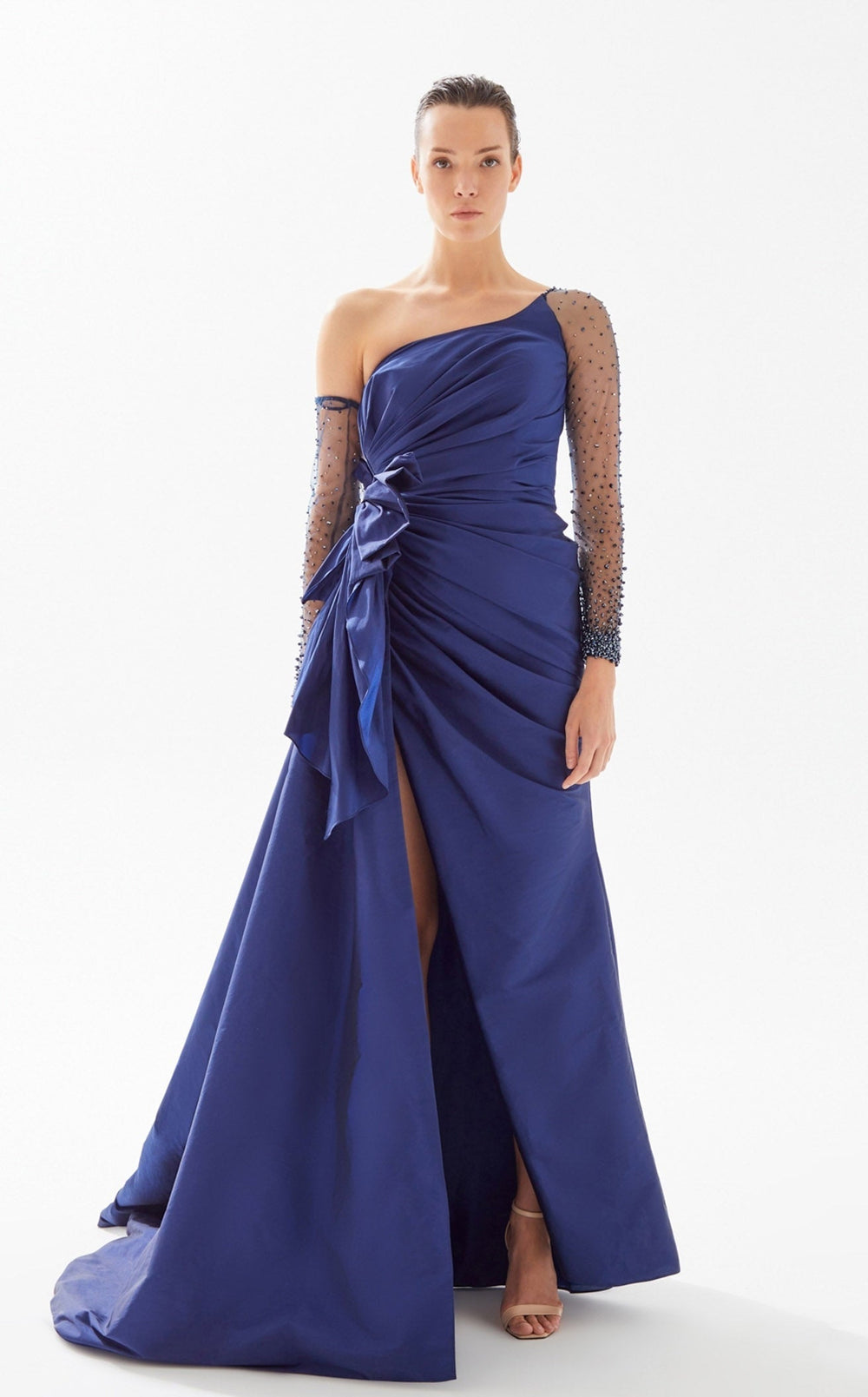 Exquisite Tarik Ediz 98226 Dress detail view - VOLAKK