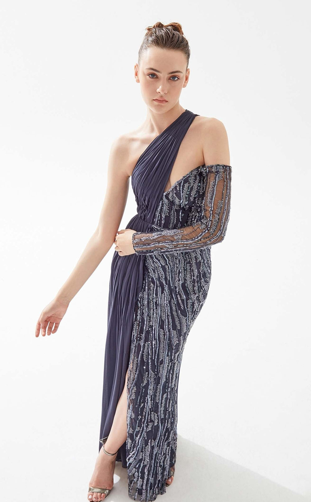 Tarik Ediz 98298 Dress details - VOLAKK