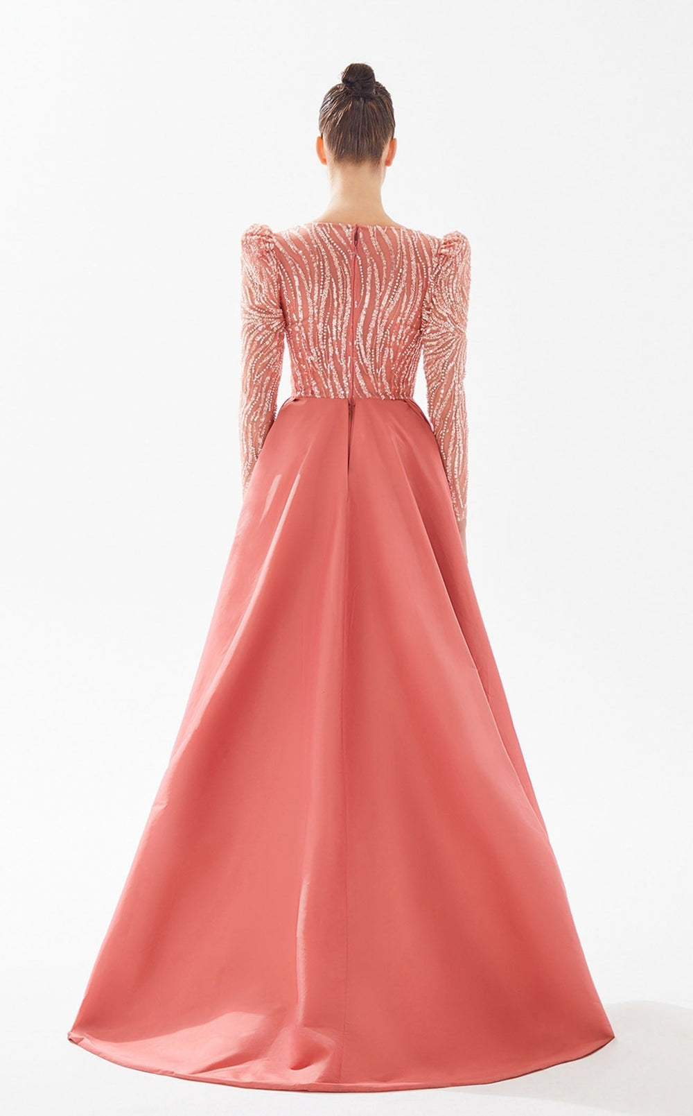 Exquisite Tarik Ediz 98311 Dress detail view - VOLAKK