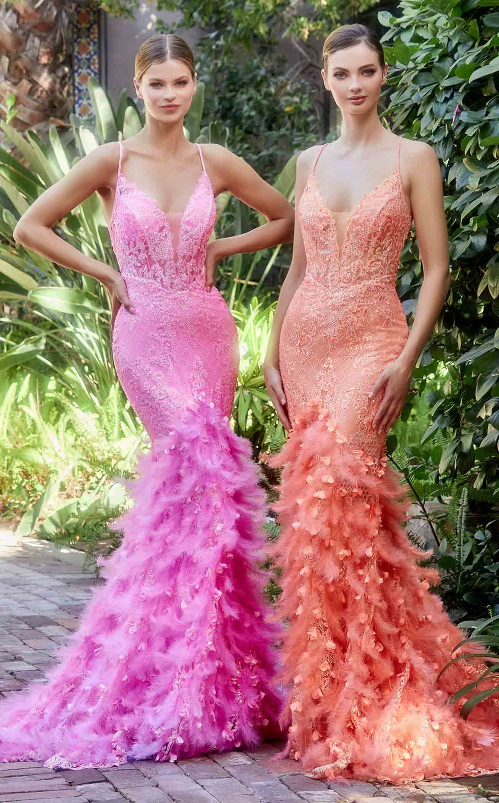 Exquisite Andrea and Leo A1116 Dress detail view - VOLAKK