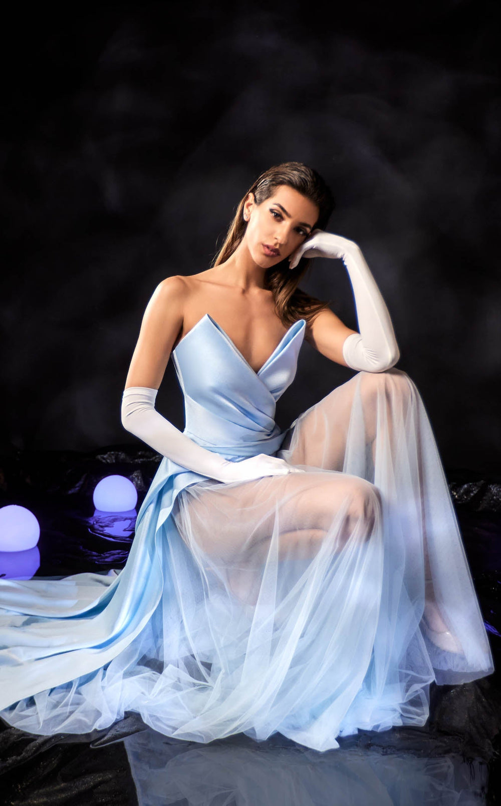 Exquisite Abdo Aoude MidnightMermaid20 Dress detail view - VOLAKK