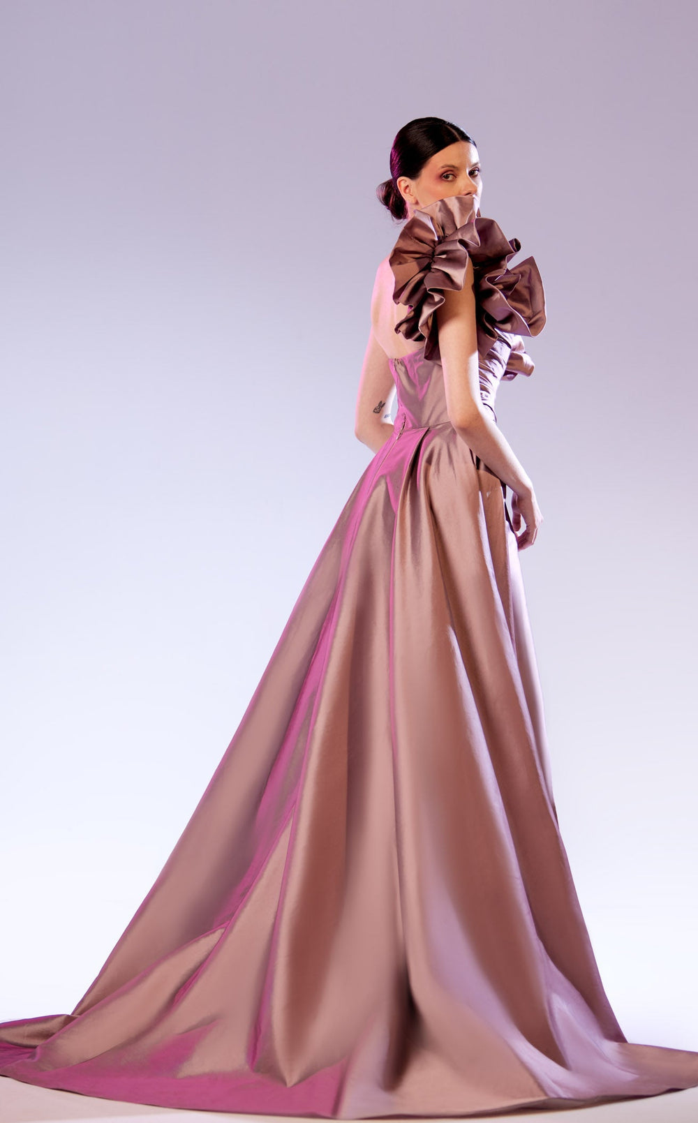 Abdo Aoude Tempera23 Dress details - VOLAKK