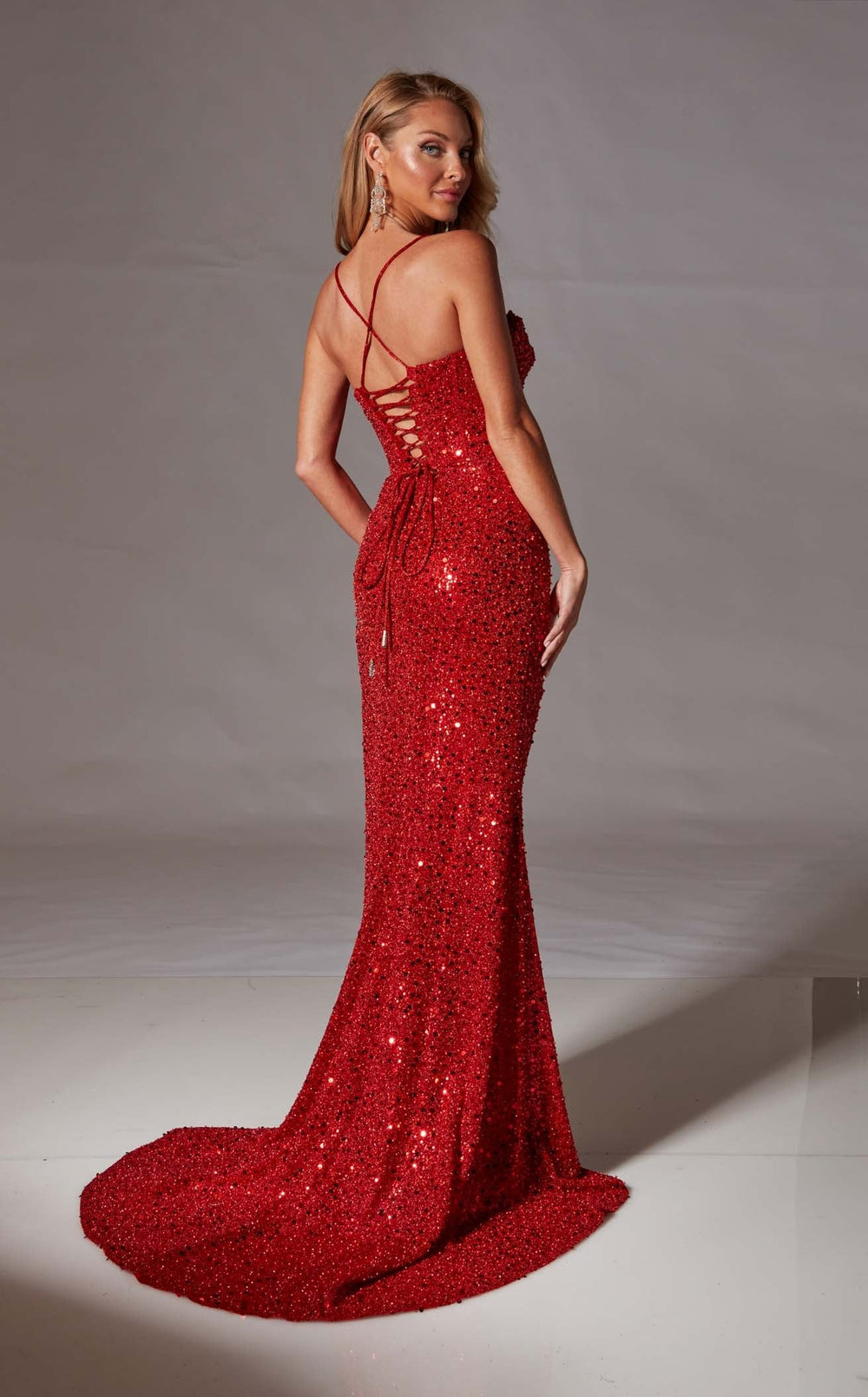 Exquisite Aerie Couture 220 Dress detail view - VOLAKK