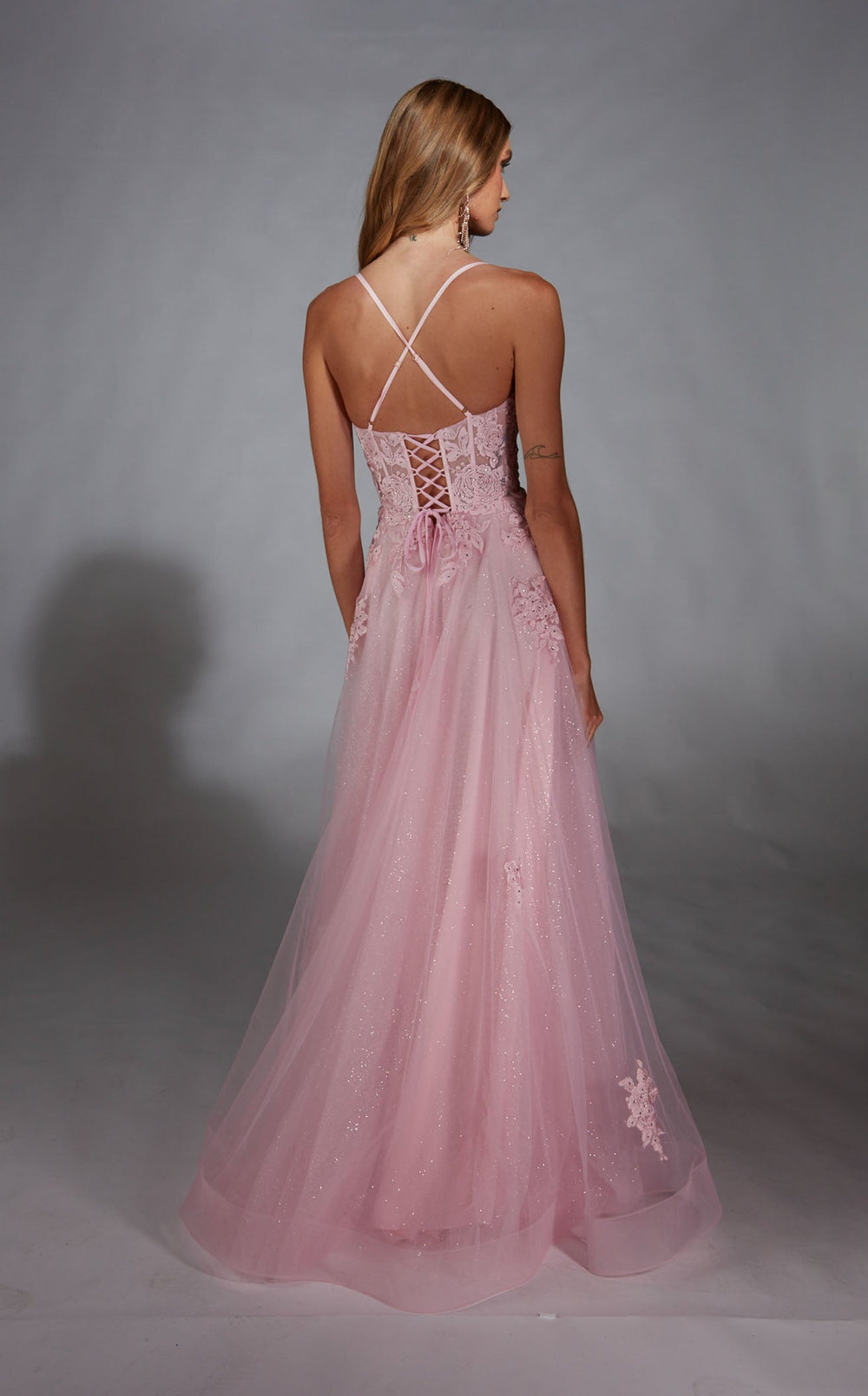 Exquisite Aerie Couture 286 Dress detail view - VOLAKK