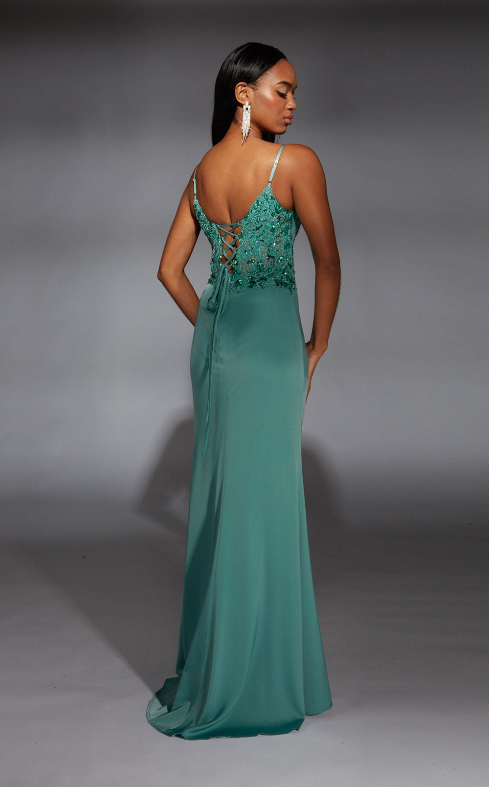 Exquisite Aerie Couture 369 Dress detail view - VOLAKK