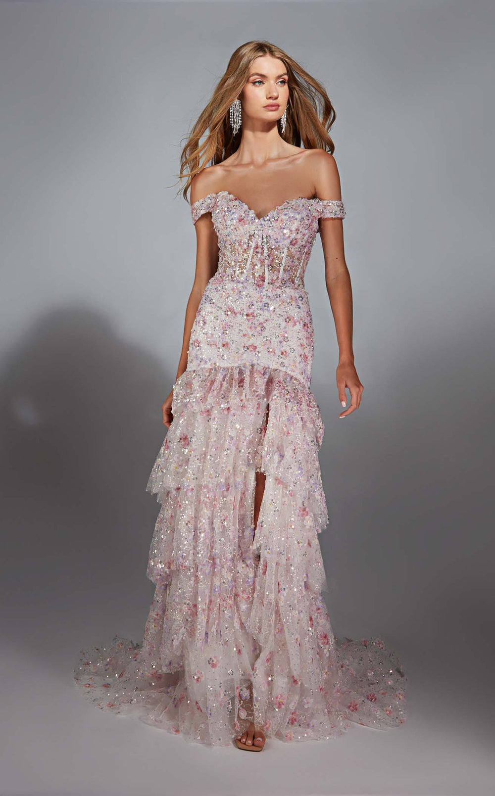 Exquisite Alyce 61736 Dress detail view - VOLAKK