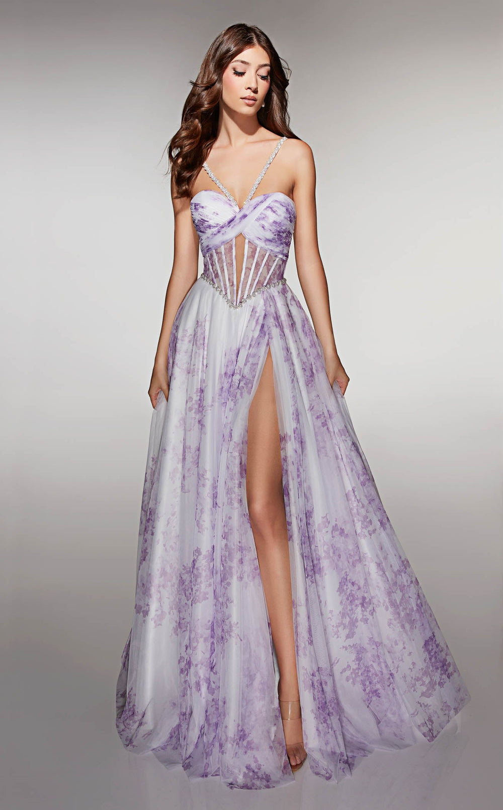 Exquisite Alyce 61994 Dress detail view - VOLAKK