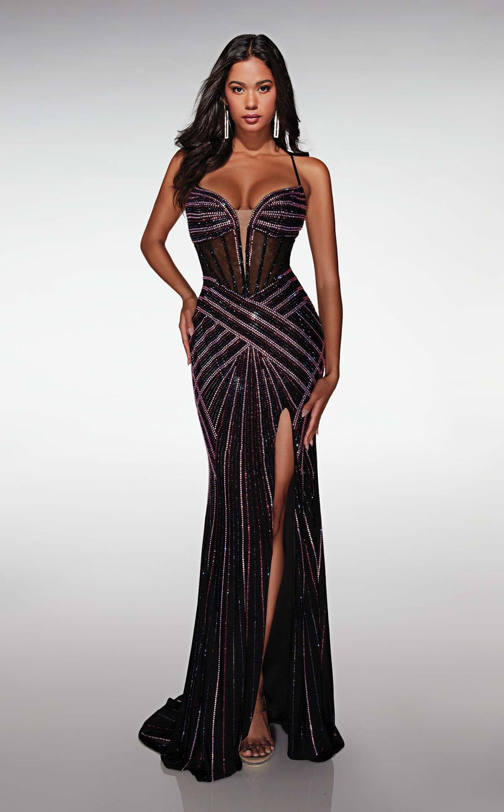 Exquisite Alyce 62100 Dress detail view - VOLAKK