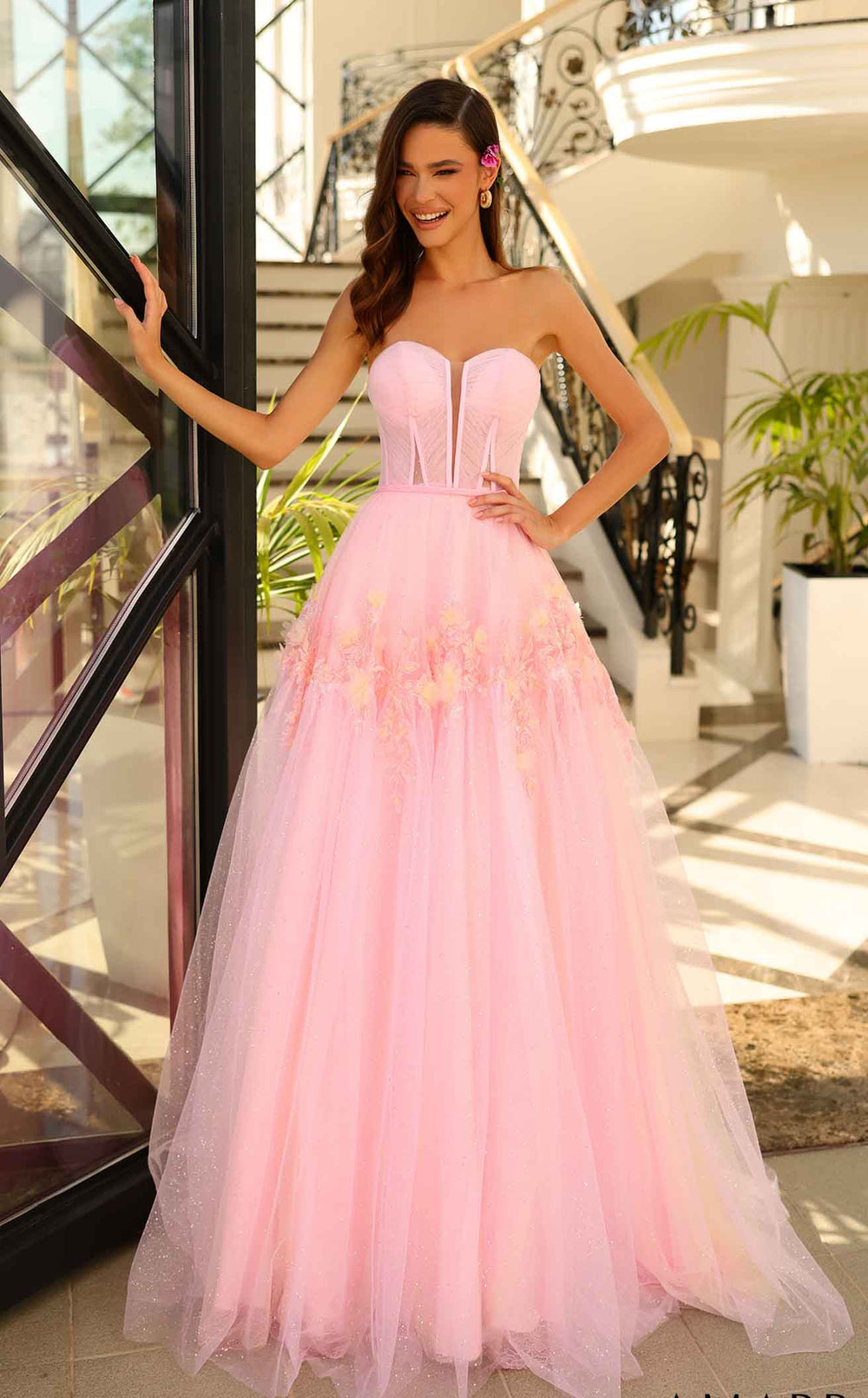Exquisite Amarra 88874 Dress detail view - VOLAKK