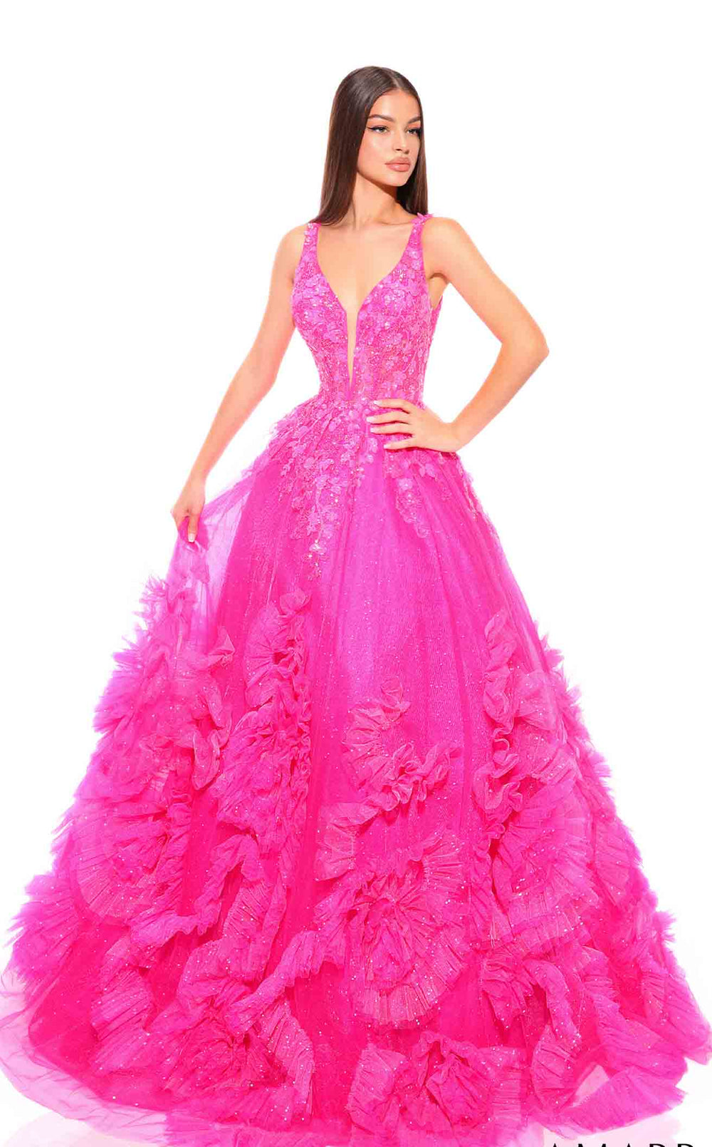 Exquisite Amarra 88880 Dress detail view - VOLAKK
