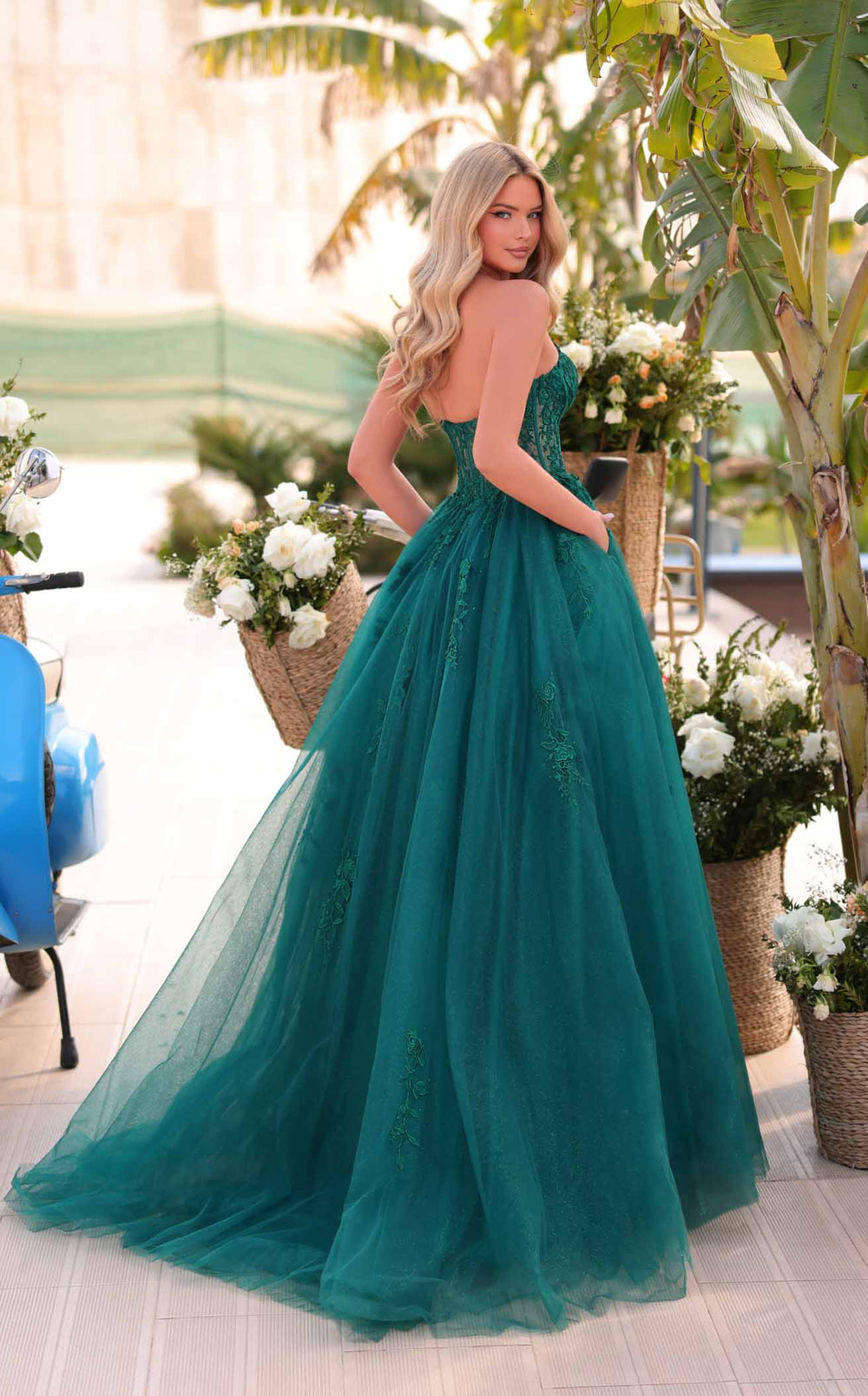 Exquisite Amarra 88913 Dress detail view - VOLAKK