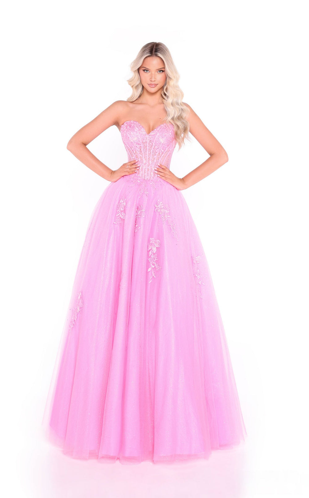 Exquisite Amarra 89011 Dress detail view - VOLAKK