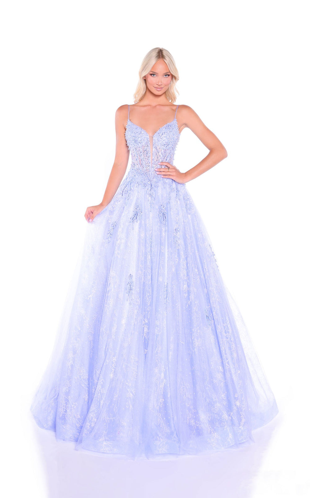 Exquisite Amarra 89425 Dress detail view - VOLAKK