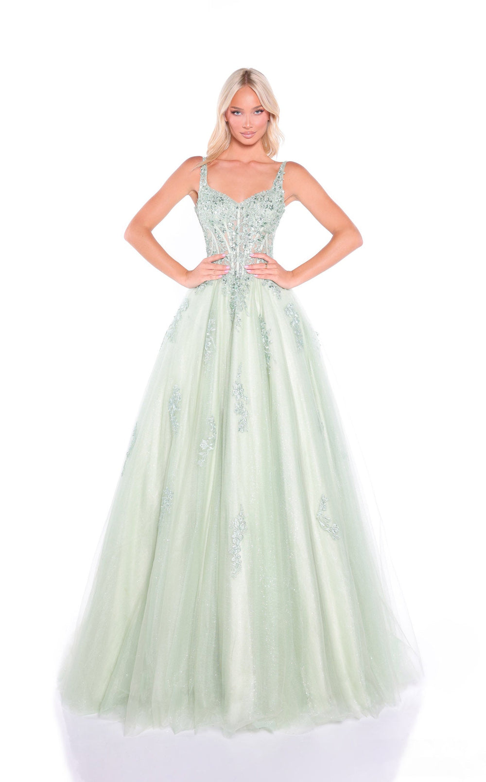 Exquisite Amarra 89429 Dress detail view - VOLAKK