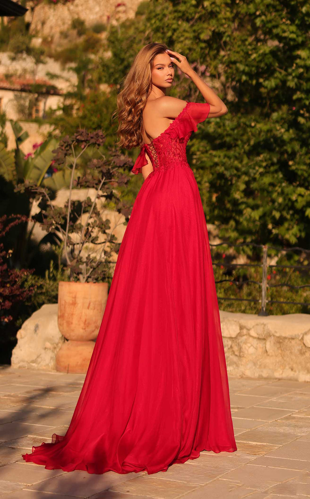 Exquisite Amarra 89481 Dress detail view - VOLAKK
