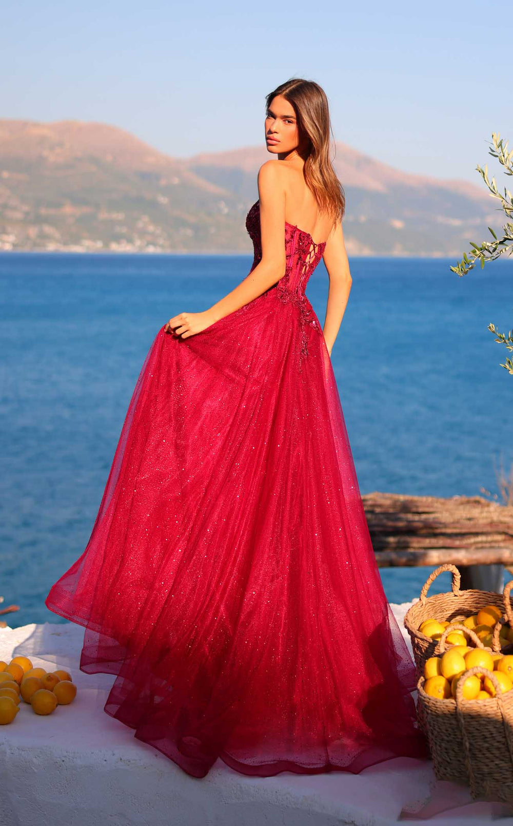 Exquisite Amarra 89486 Dress detail view - VOLAKK