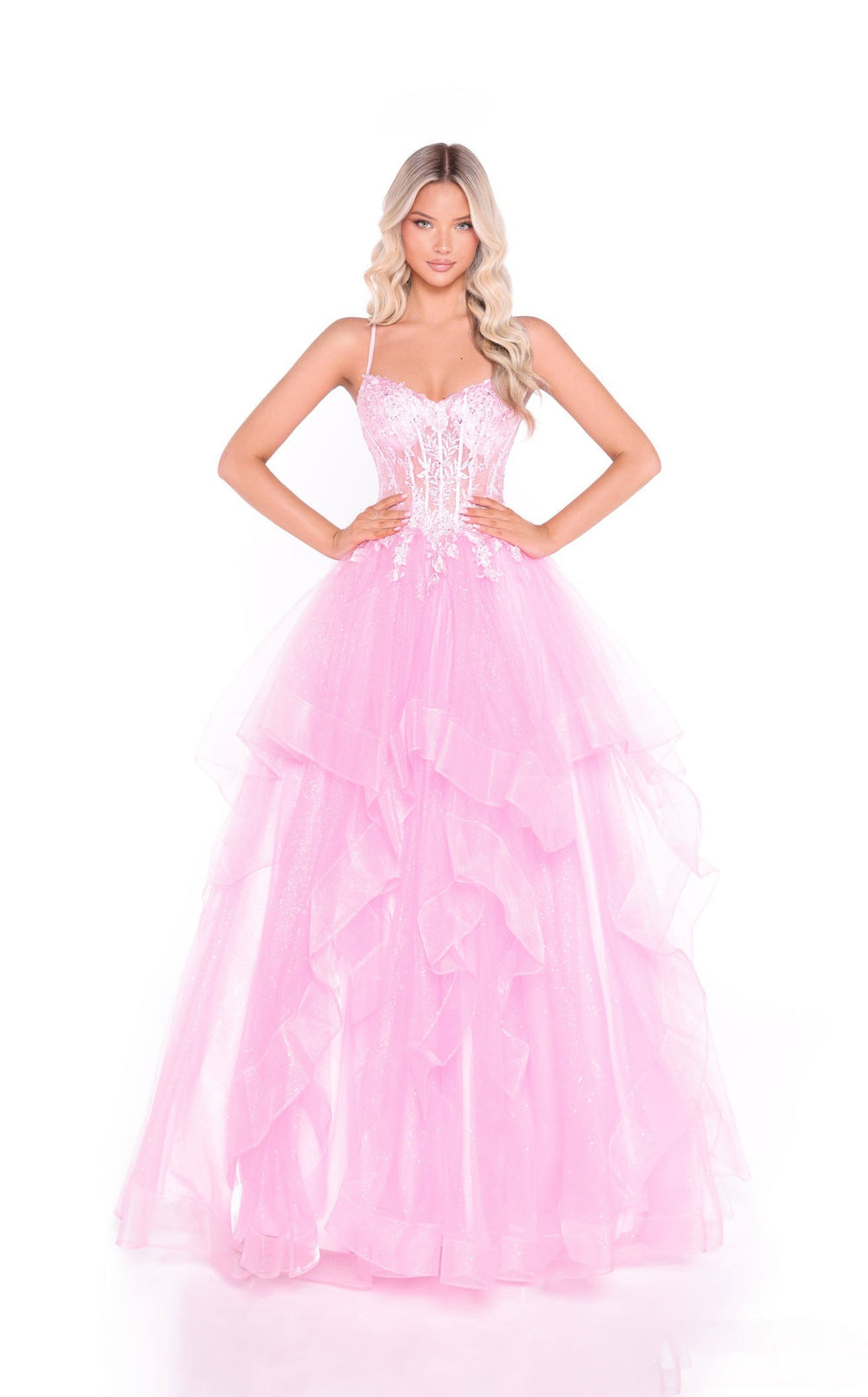 Exquisite Amarra 89504 Dress detail view - VOLAKK