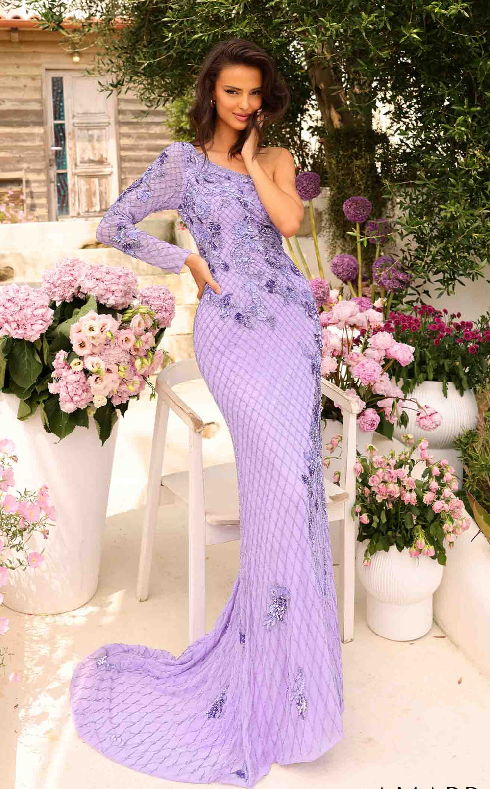 Exquisite Amarra 94027 Dress detail view - VOLAKK