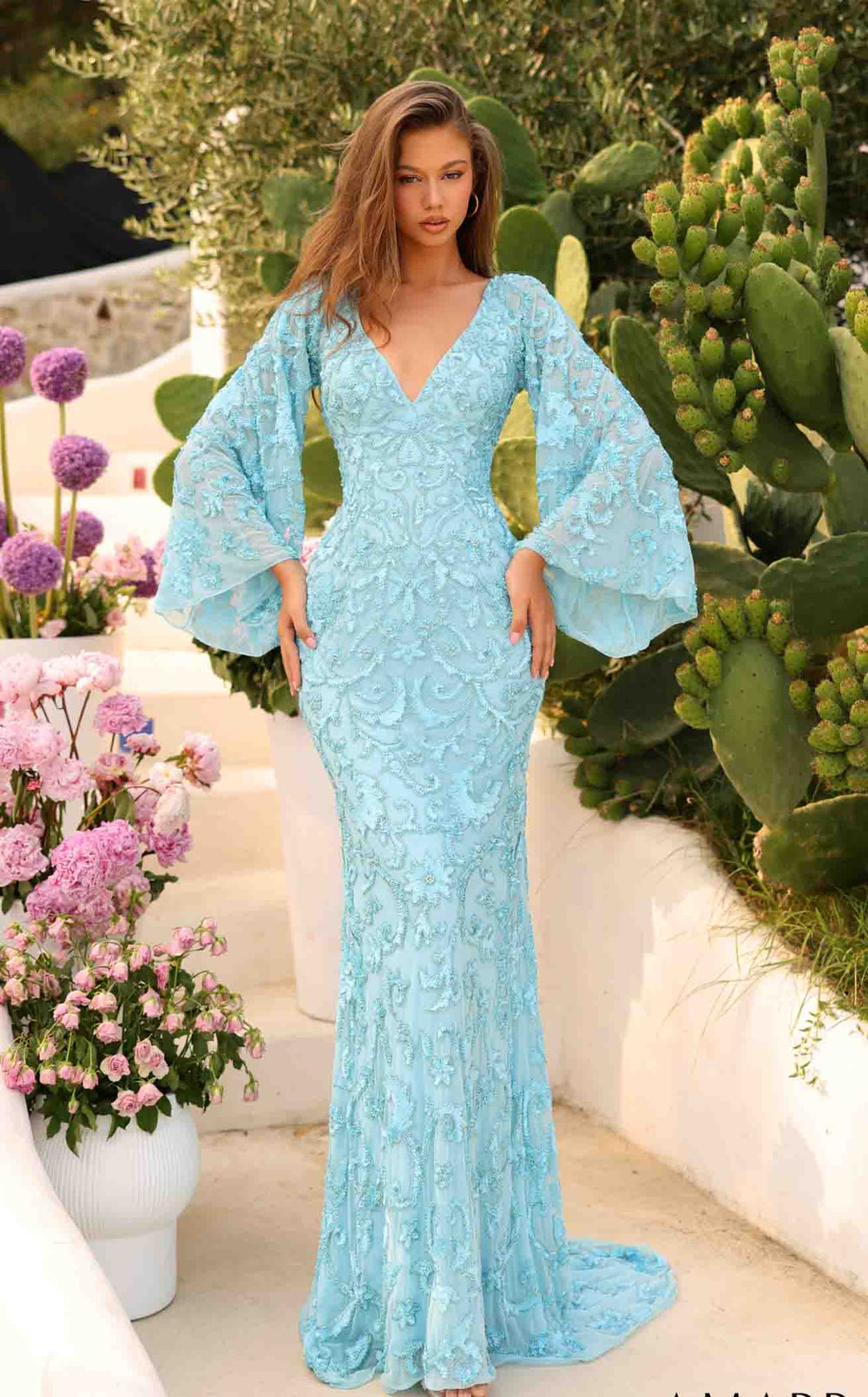 Exquisite Amarra 94037 Dress detail view - VOLAKK