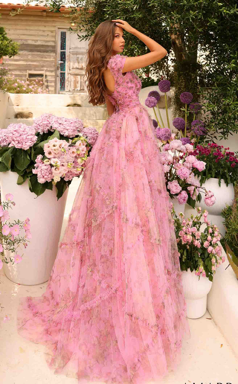 Exquisite Amarra 94044 Dress detail view - VOLAKK