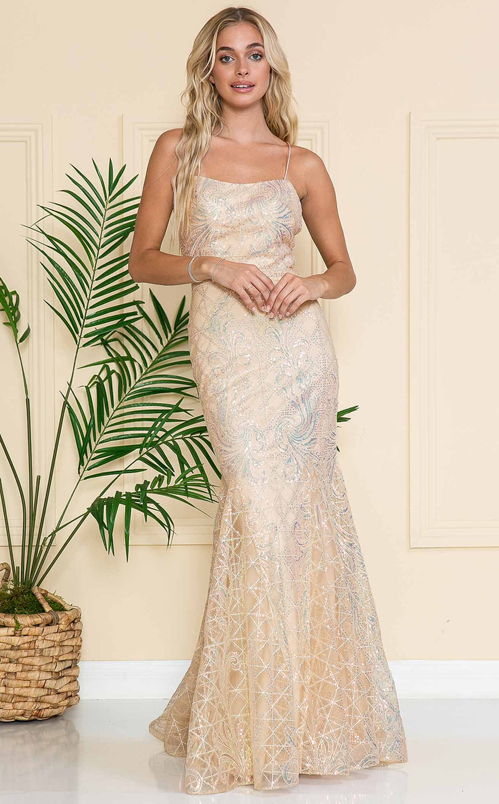 Amelia Couture 6116 Dress details - VOLAKK