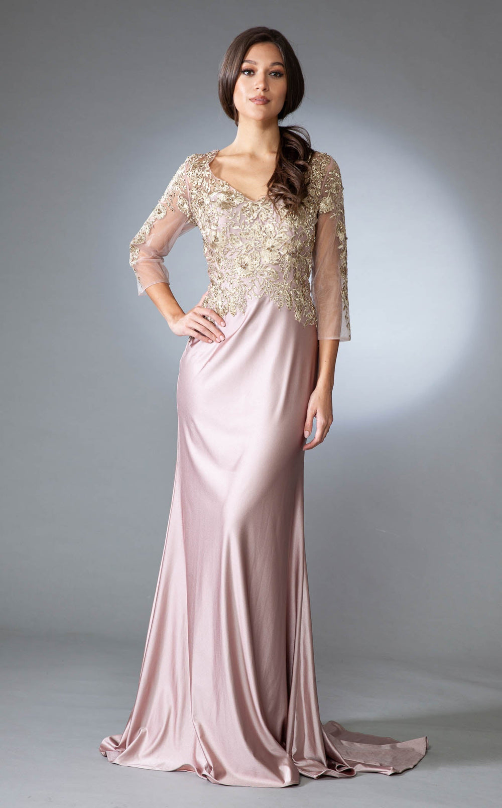 Amelia Couture 7039 Dress details - VOLAKK