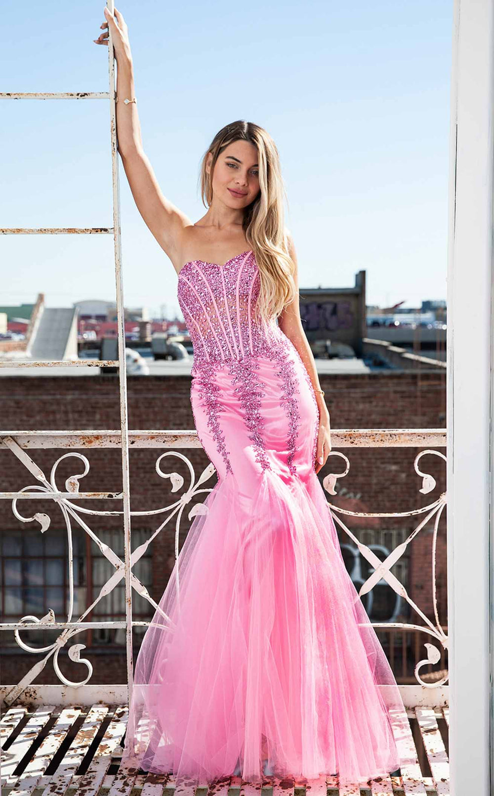 Amelia Couture 774 Dress details - VOLAKK