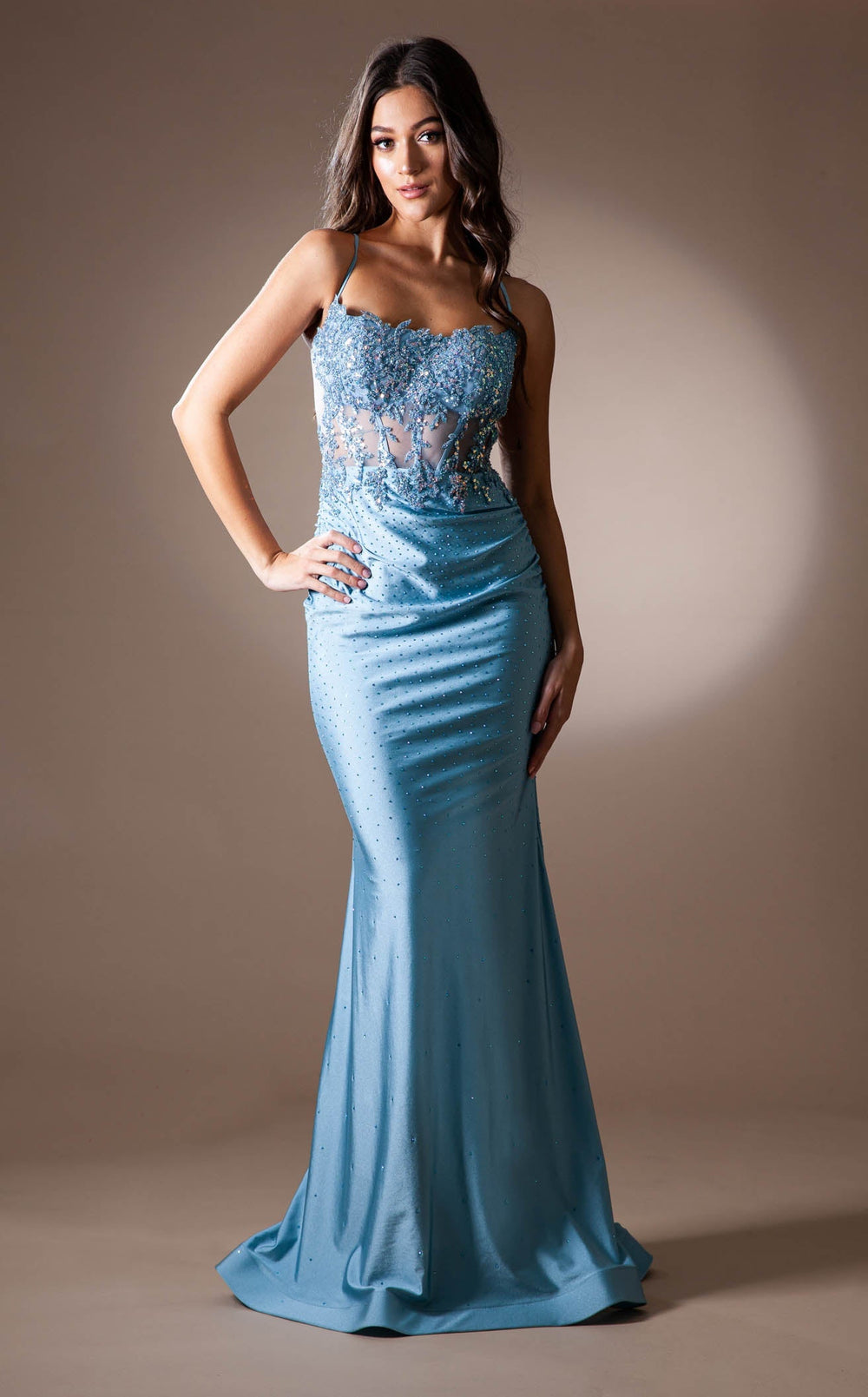 Amelia Couture TM1018 Dress details - VOLAKK