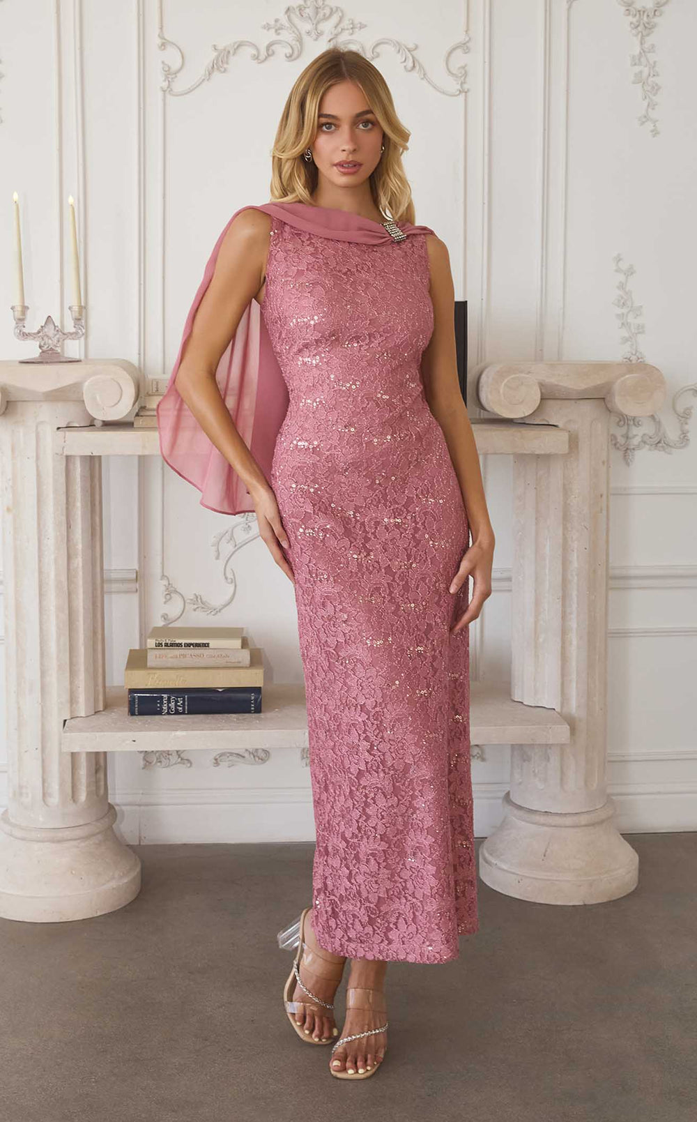 Exquisite Amoris T906 Dress detail view - VOLAKK